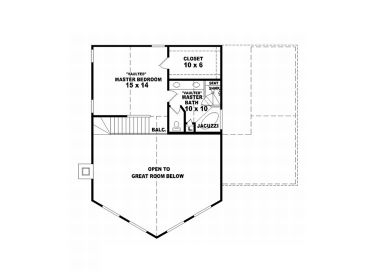 2nd Floor Plan, 006H-0044