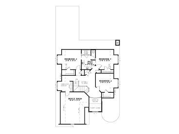 2nd Floor Plan, 025H-0152