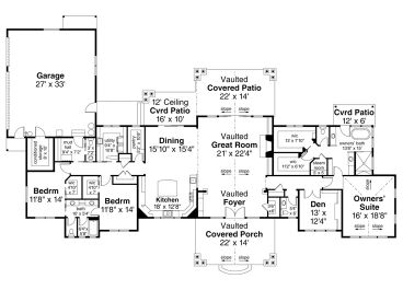 Floor Plan, 051H-0281
