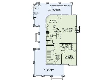 1st Floor Plan, 025H-0258