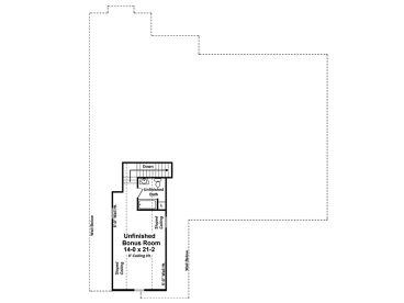 2nd Floor Plan, 001H-0243