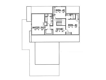 2nd Floor Plan, 012H-0066