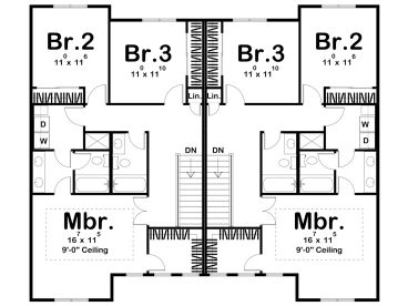 1st Floor Plan, 050M-0029