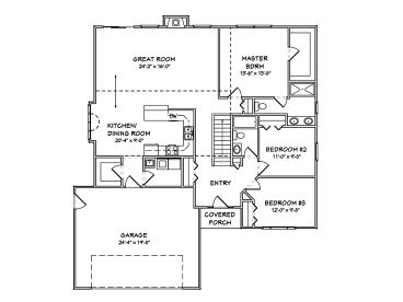 Floor Plan, 048H-0069