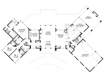 Floor Plan, 034H-0306