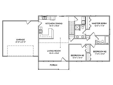 Floor Plan, 048H-0051