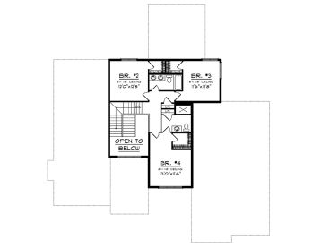 2nd Floor Plan, 020H-0452