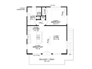 2nd Floor Plan, 062G-0467