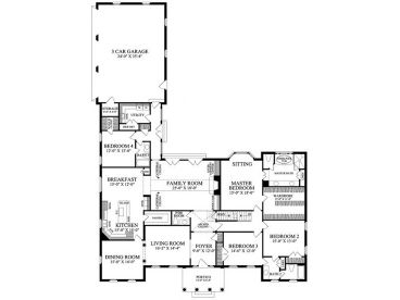Floor Plan, 063H-0110