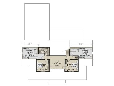 2nd Floor Plan, 023H-0215