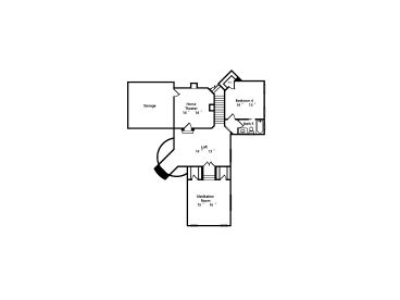 2nd Floor Plan, 043H-0227
