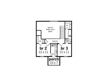 2nd Floor Plan, 021H-0089