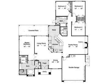 Floor Plan, 043H-0096