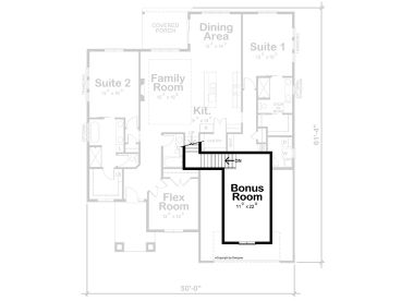 2nd Floor Plan, 031H-0503