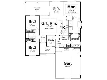Floor Plan, 050H-0379