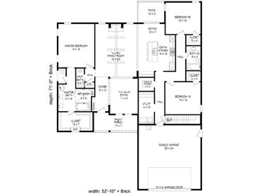 Floor Plan, 062H-0228