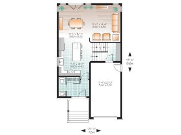 1st Floor Plan, 027H-0345
