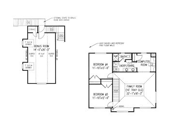 2nd Floor Plan, 044H-0033