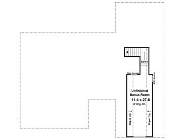 2nd Floor Plan 001H-0210