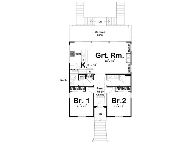 Floor Plan, 050H-0298