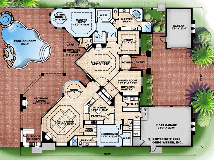 1st Floor Plan, 040H-0034
