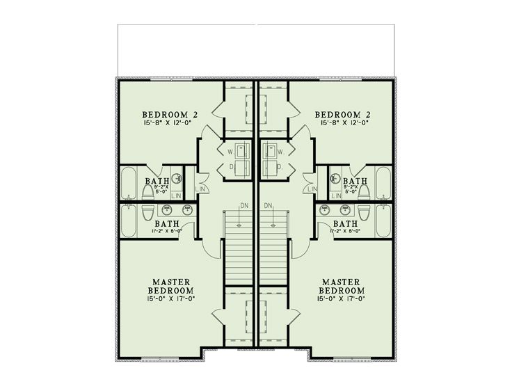 2nd Floor Plan, 025M-0098