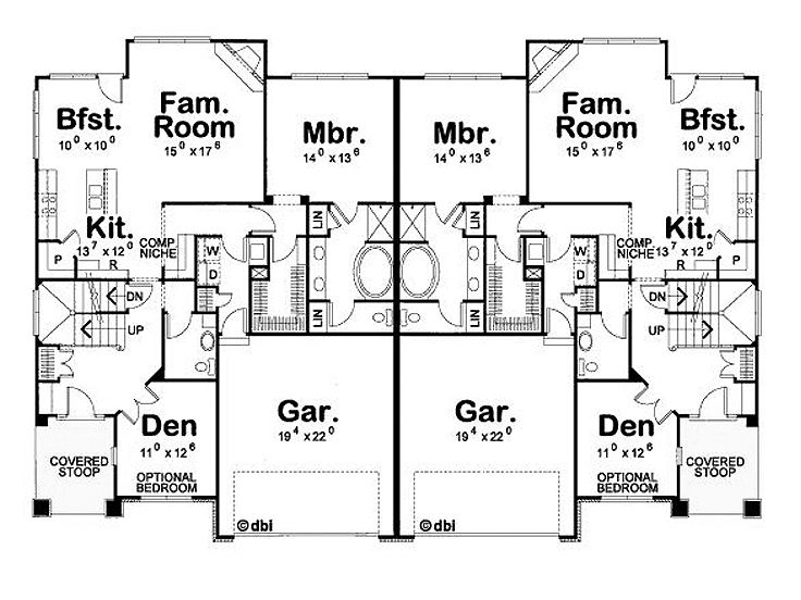 1st Floor Plan, 031M-0068