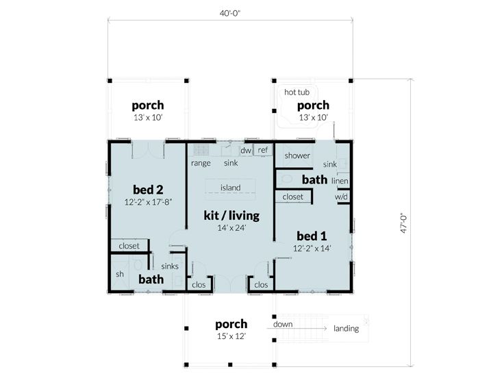 Floor Plan, 052H-0149