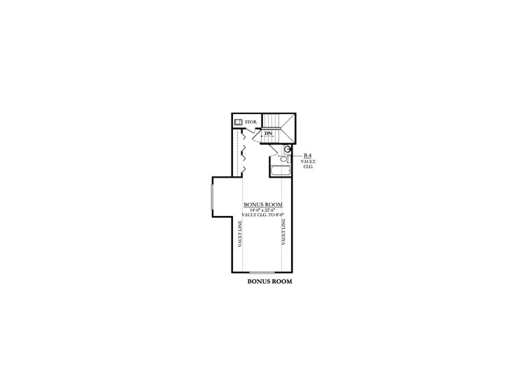 2nd Floor Plan, 064H-0112