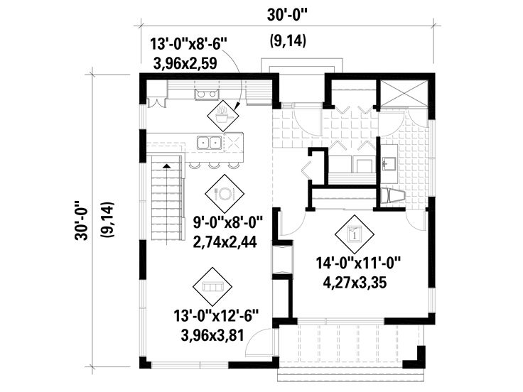 Floor Plan, 072H-0194