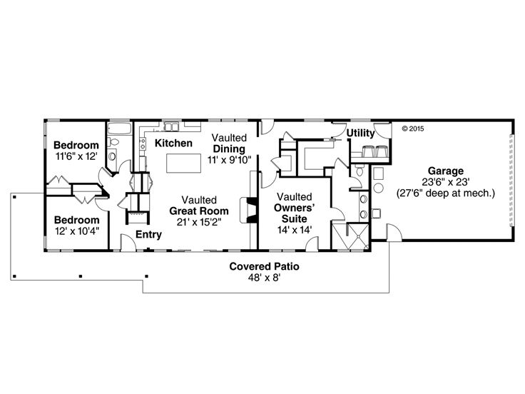 Floor Plan, 051H-0246