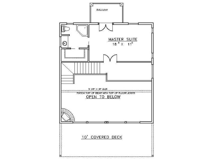 2nd Floor Plan, 012H-0111