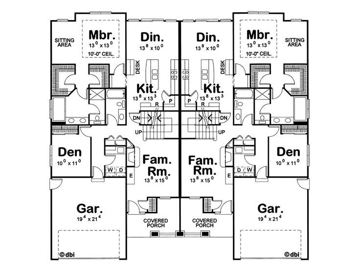 1st Floor Plan, 031M-0036