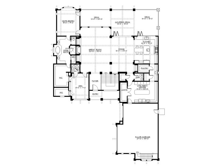 Floor Plan, 035H-0114