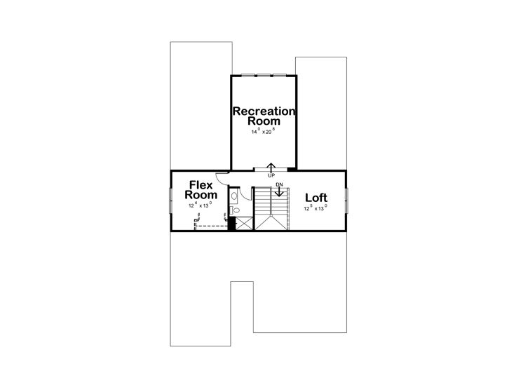 2nd Floor Plan, 031h-0365