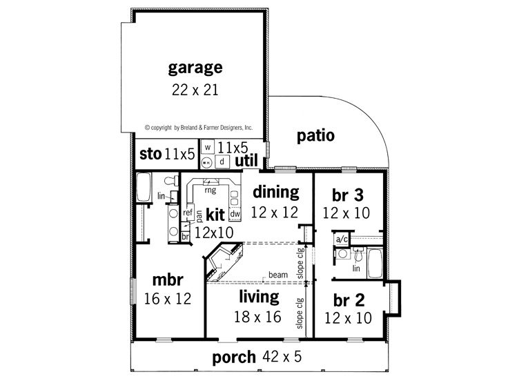 Floor Plan, 021H-0022