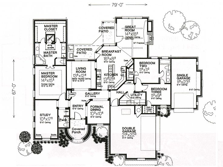 Floor Plan, 002H-0043