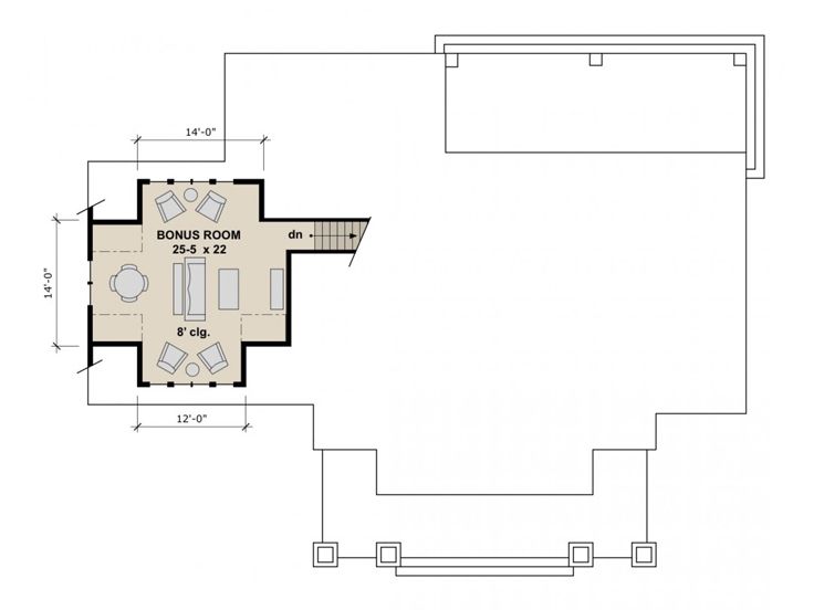 2nd Floor Plan, 023H-0194