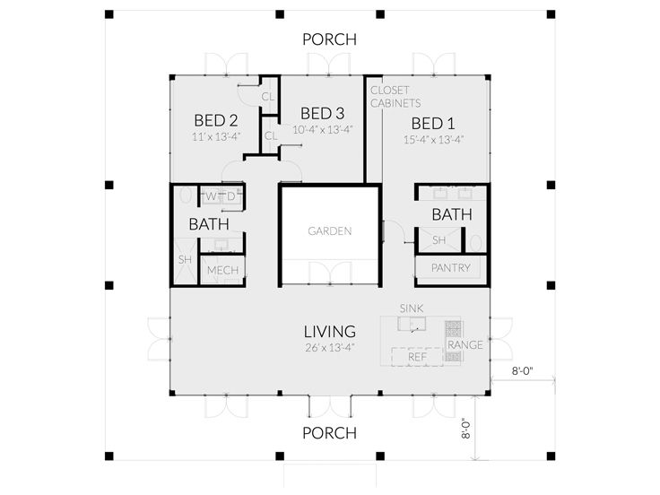 Floor Plan, 052H-0144
