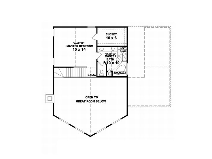 2nd Floor Plan, 006H-0045