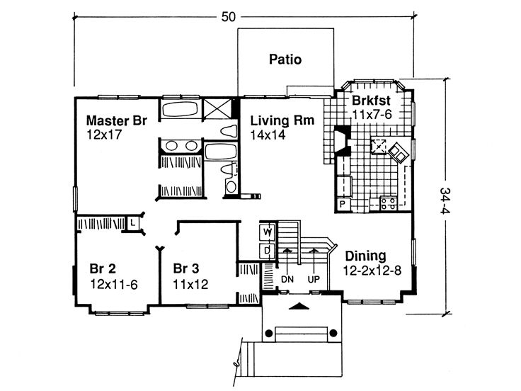 Floor Plan, 022H-0082