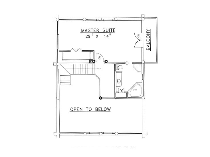 2nd Floor Plan, 012L-0029