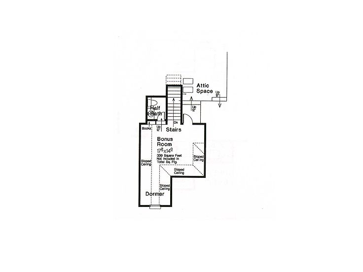2nd Floor Plan, 002H-0054