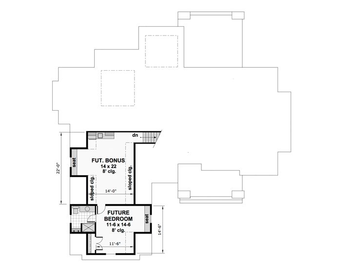 2nd Floor Plan, 023H-0192