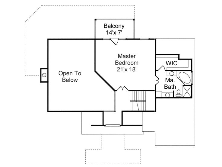 2nd Floor Plan, 017H-0008