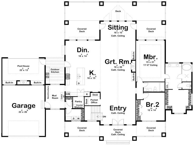 Floor Plan, 050H-0427