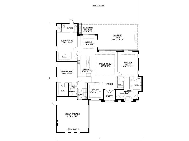 Floor Plan, 069H-0091