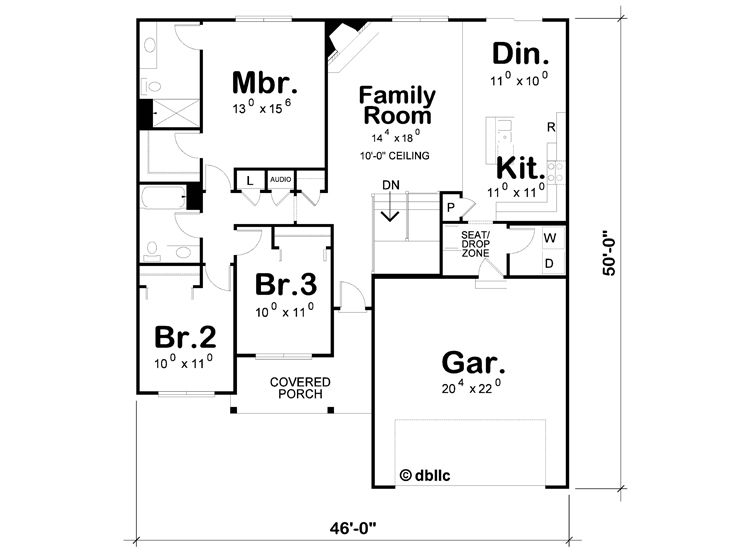 Floor Plan, 031H-0303