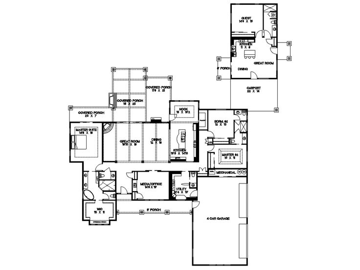 Floor Plan, 012H-0236
