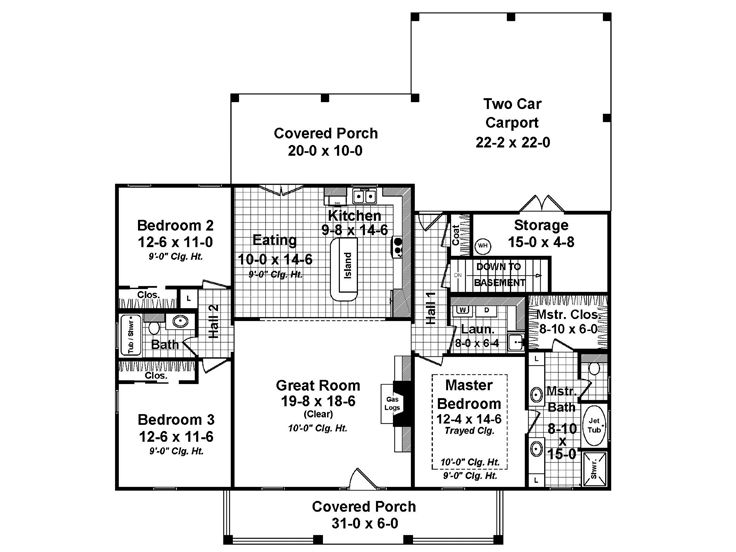 Floor Plan, 001H-0226